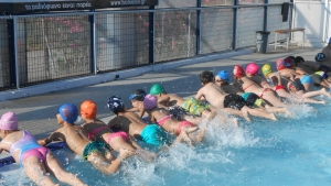 Το Δημοτικό Σχολείο του Μύτικα στο Δημοτικό Κολυμβητήριο Χαλκίδας