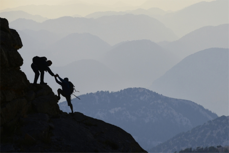 Επιχείρηση διάσωσης εγκλωβισμένου αναβάτη σε βουνό της Εύβοιας